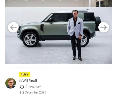 捷豹路虎解雇任职21年的首席创意官：车迷曾批评Type 00设计