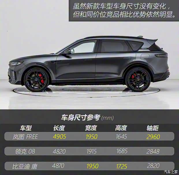 岚图汽车 岚图FREE 2025款 318 259km 四驱探索版