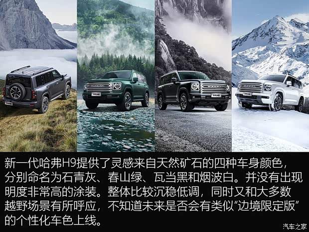 长城汽车 哈弗H9 2024款 2.0T 汽油四驱极境版