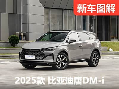 20万预算 第五代DM混动技术+云辇-C都有了 静态体验2025款唐DM-i