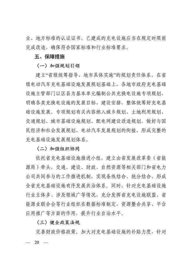 浙江省：2025年建成公共领域充换电站6000座以上